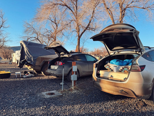 Why Car Camping in a Tesla or Rivian Beats Traditional Tent Camping