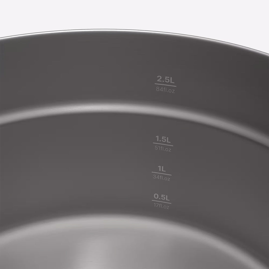 4-Person Non-Stick Stainless Steel Cookset