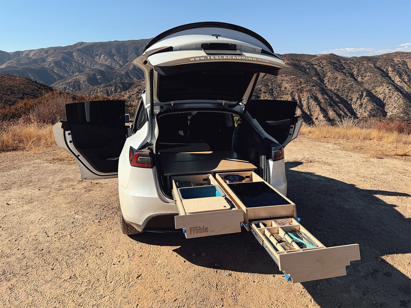 tesla car tent Tesla Model Y Camper Kit Expedition