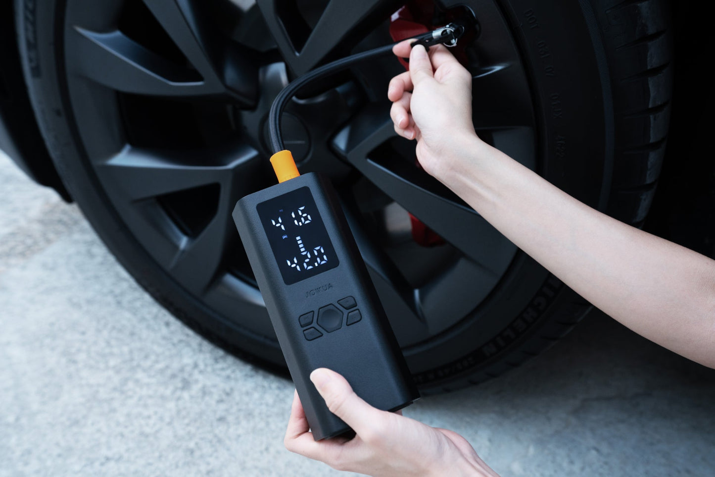Portable Air Compressor + Charging Solution Kit