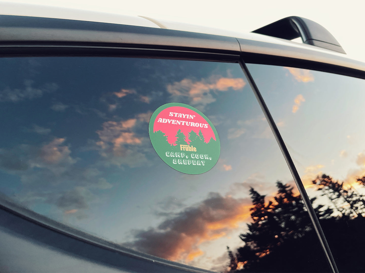 Stayin' Adventurous Sticker