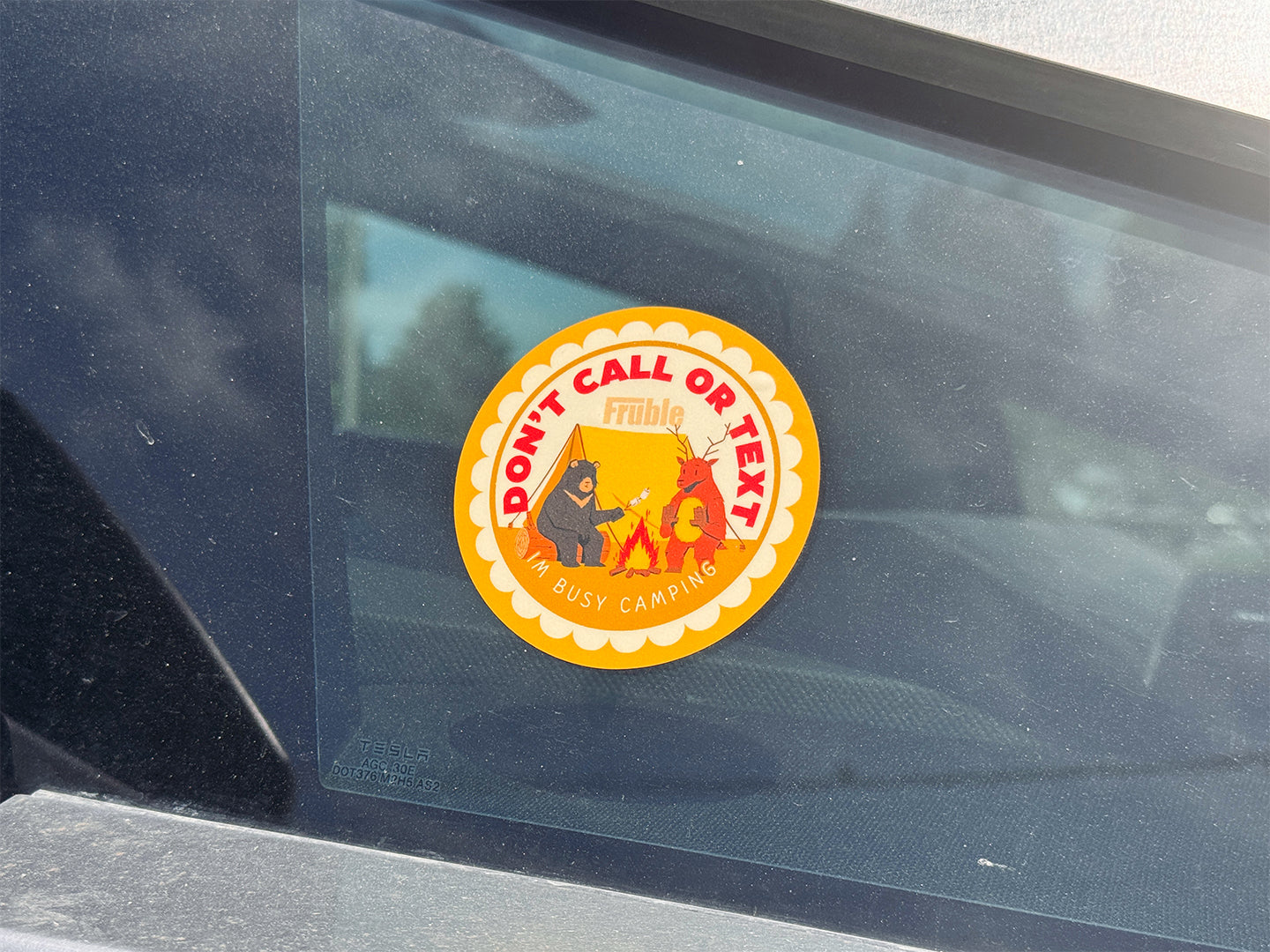Don't Call Or Text Sticker