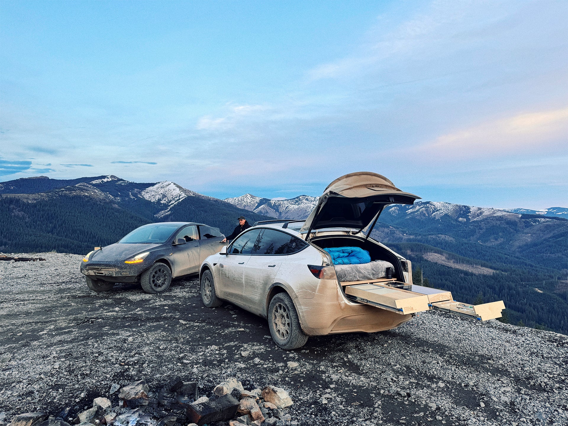 tesla y camping tent Tesla Model Y Camper Kit Expedition