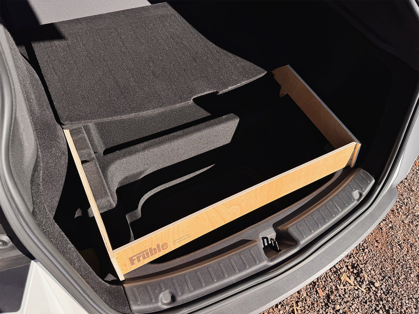 Camper Kit Ultralite adds 4.2 inches storage height to Tesla Model Y sub-trunks